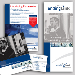 image of finance design brochure