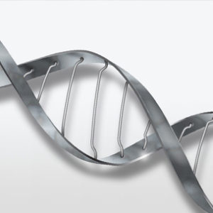 Illustration of DNA for concrete construction