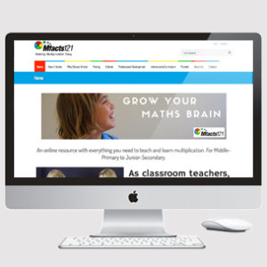 image of teaching website design